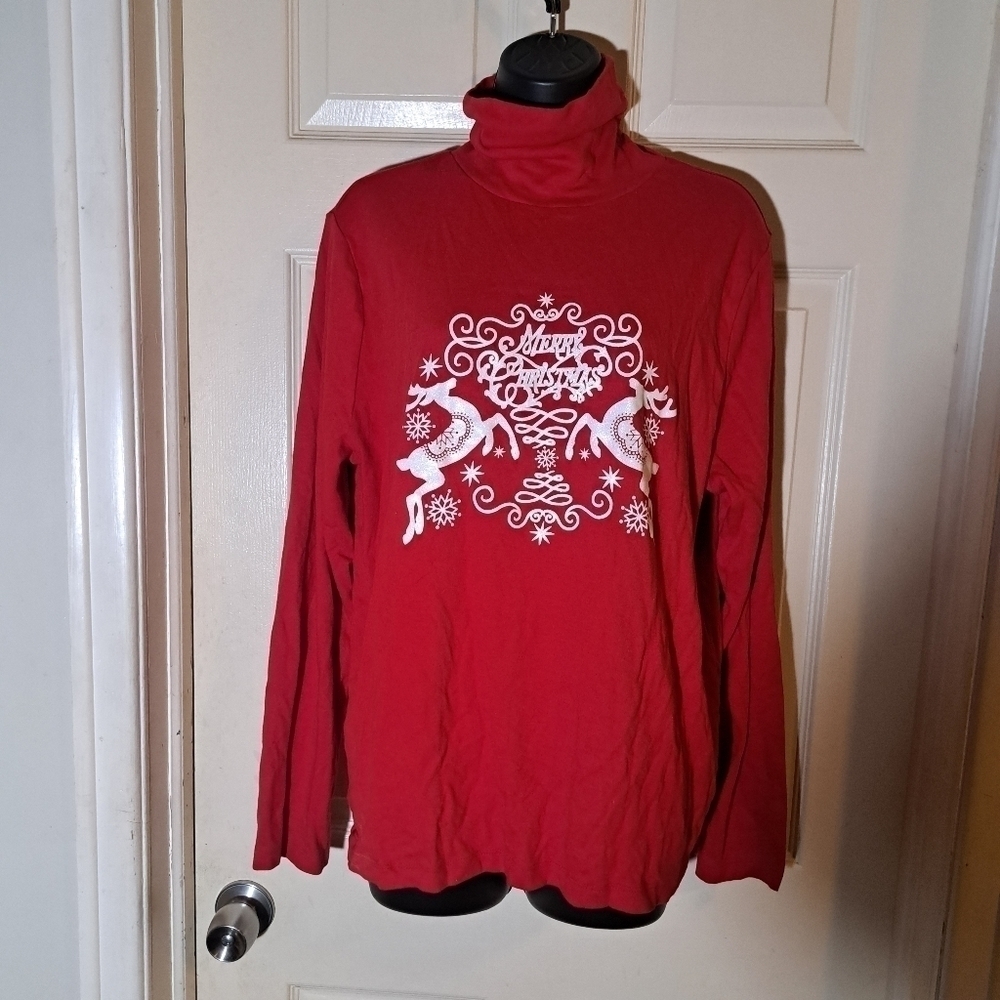 White Stag Christmas turtleNeck XXL